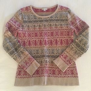 NOT FOR SALE Garnet Hill Fair Isle Sweater